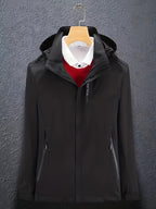 Women’s Hooded Windbreaker Jacket Lightweight Zip-Up Outdoor Coat