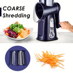5-in-1 Rotary Cheese Grater and Vegetable Slicer