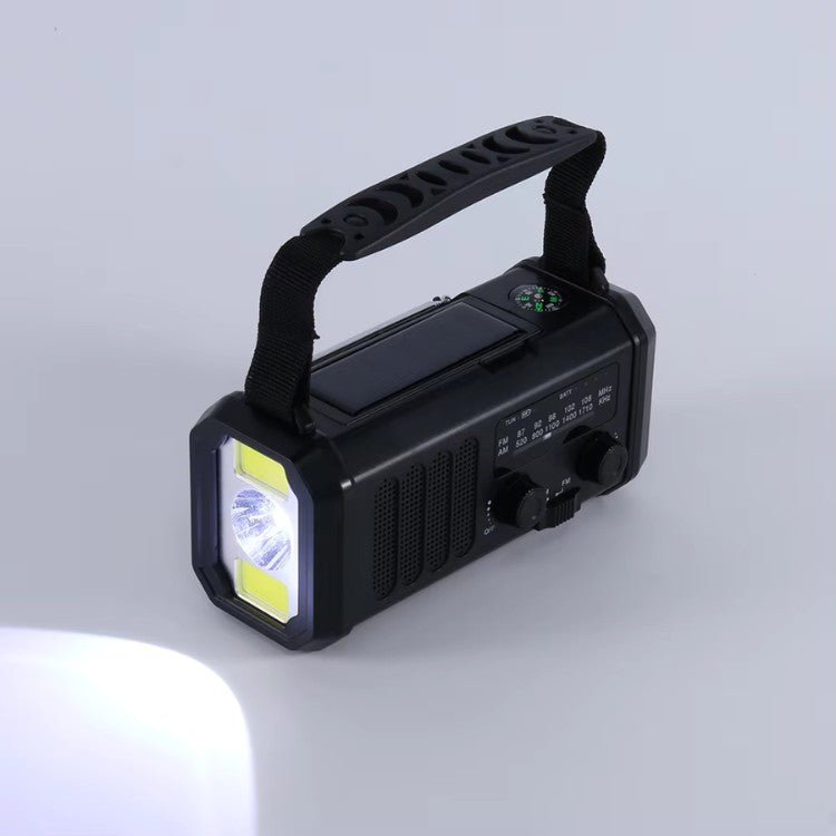 Solar Hand Crank Emergency Radio with Flashlight