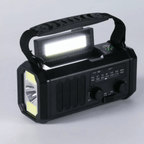 Solar Hand Crank Emergency Radio with Flashlight