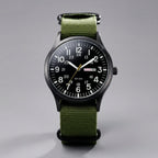 Men's Outdoor Watch Circular Stainless Steel Case Sapphire Glass Waterproof