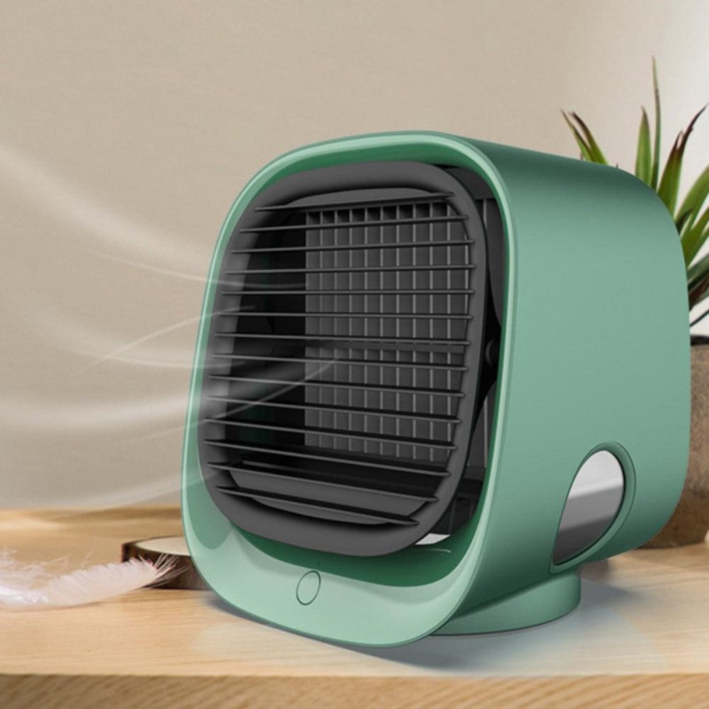 Mini Air Cooler Humidifier USB Portable Cooling Device