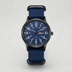 Men's Outdoor Watch Circular Stainless Steel Case Sapphire Glass Waterproof
