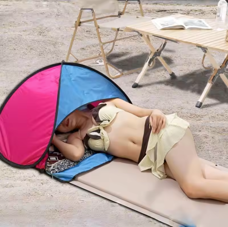 Pop-Up Beach Tent UV Protection Sun Shelter Outdoor Shade Canopy
