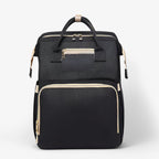 Diaper Backpack with Foldable Travel Bed and Storage Compartments