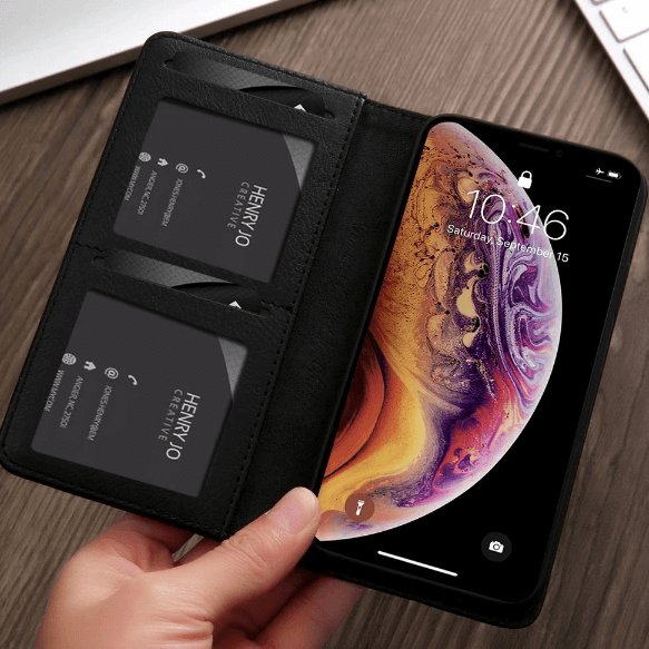 Magnetic Flip Leather Phone Case Protector Cover