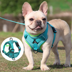 No-Pull Dog Harness with Leash Set Adjustable Padded Pet Vest