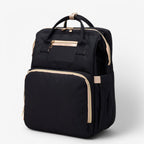 Diaper Backpack with Foldable Travel Bed and Storage Compartments