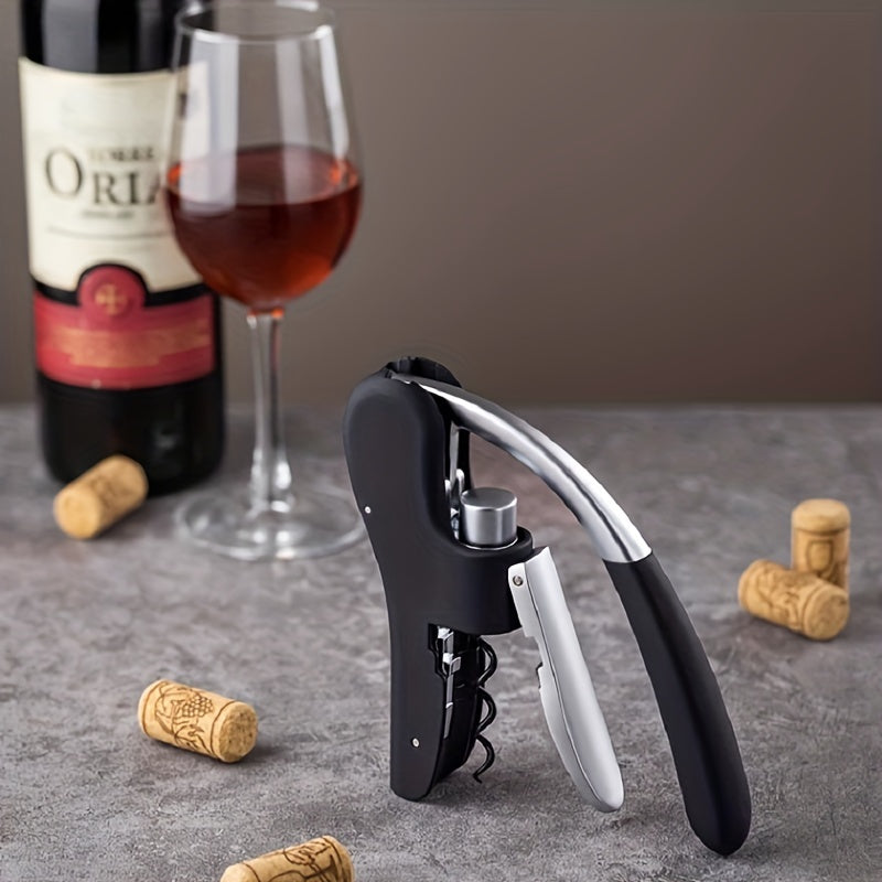 Lever Corkscrew Wine Bottle Opener