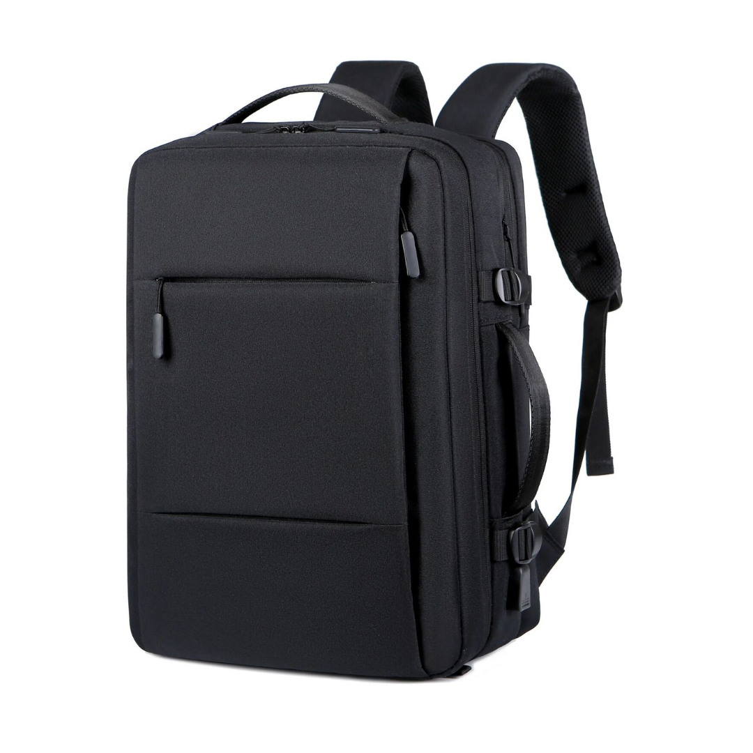 Waterproof USB Travel Backpack with Laptop Compartment and Extra Space
