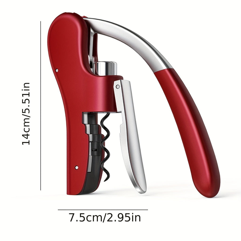 Lever Corkscrew Wine Bottle Opener