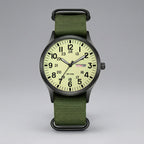 Men's Outdoor Watch Circular Stainless Steel Case Sapphire Glass Waterproof
