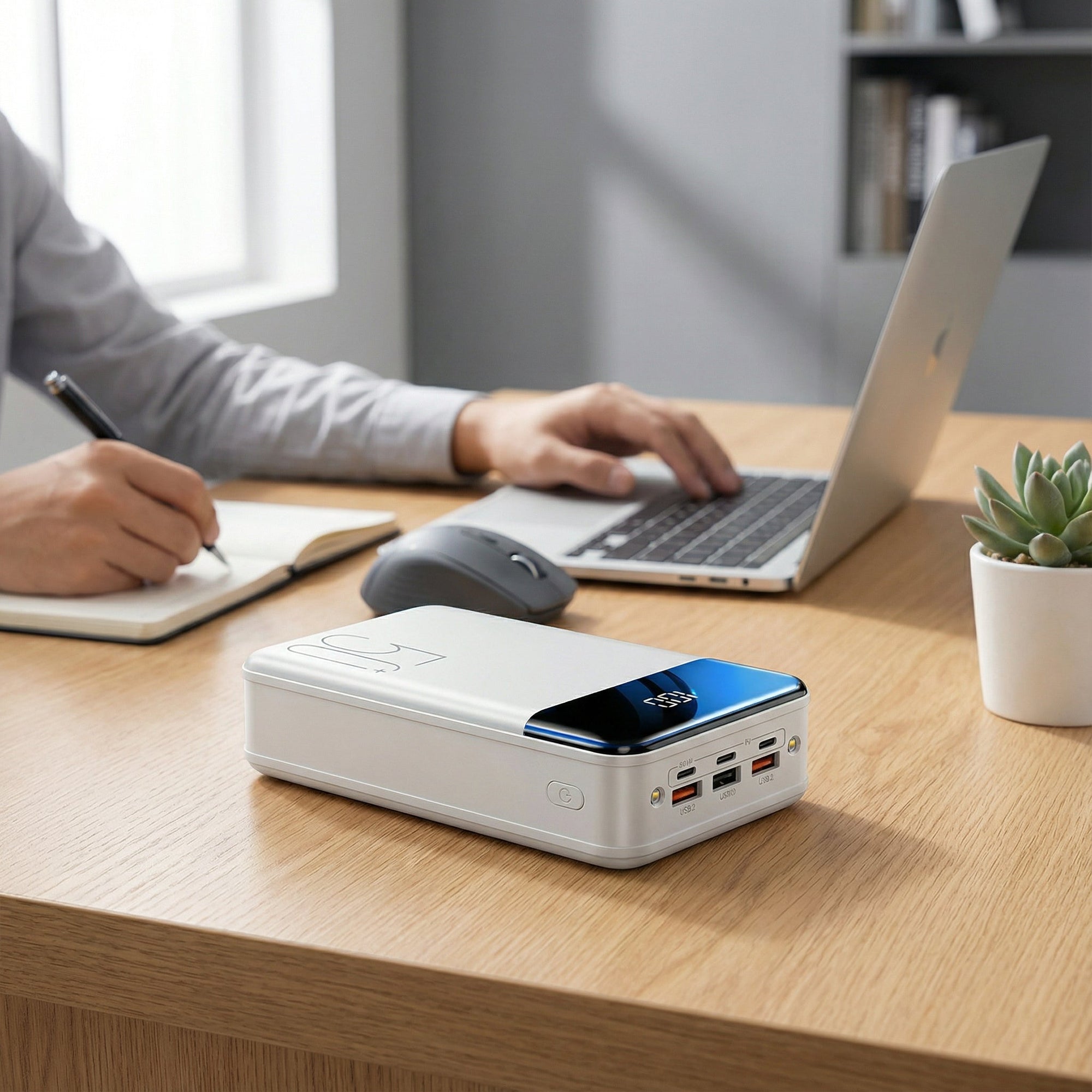 Powerbank 100000mAh Portable Charger USB-C Fast Charging LED Display