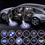 Car Door LED Logo Projector Light with Automatic Sensor