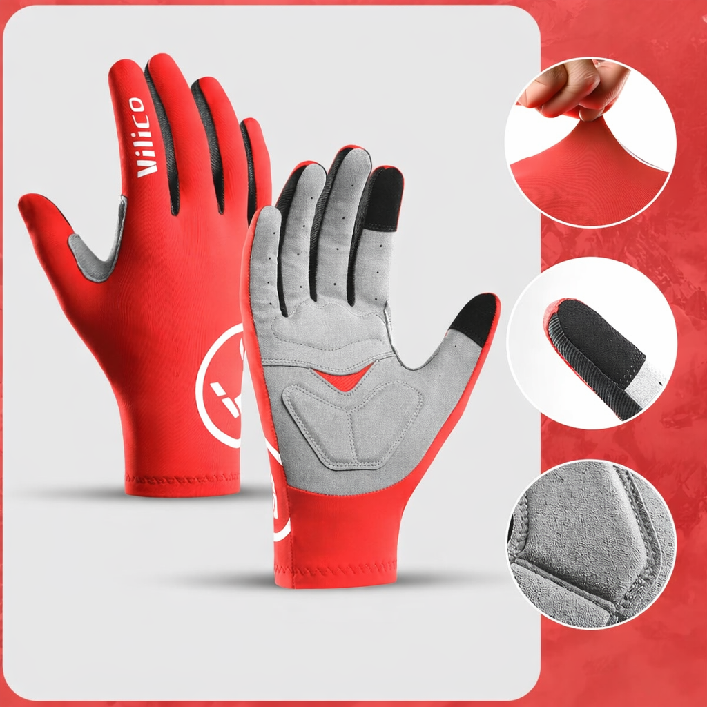 Fingerless Cycling Gloves Breathable Non Slip Grip for Bike Riding