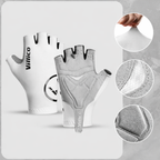 Fingerless Cycling Gloves Breathable Non Slip Grip for Bike Riding