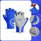 Fingerless Cycling Gloves Breathable Non Slip Grip for Bike Riding