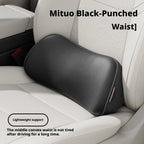 Lumbar Support Cushion Triangular Shape Non-Slip Breathable Car Seat Pillow