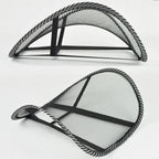 Car Back Cushion Lumbar Support Ergonomic Breathable Mesh