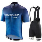 Cycling Jersey and Bib Shorts Set for Men Road Bike and MTB