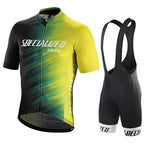 Cycling Jersey and Bib Shorts Set for Men Road Bike and MTB