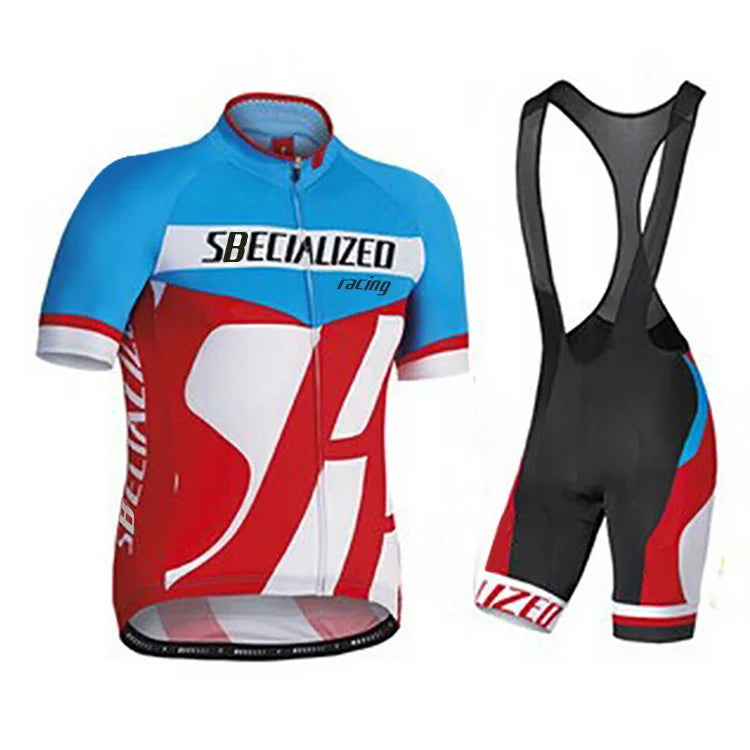 Cycling Jersey and Bib Shorts Set for Men Road Bike and MTB