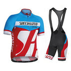 Cycling Jersey and Bib Shorts Set for Men Road Bike and MTB