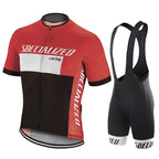 Cycling Jersey and Bib Shorts Set for Men Road Bike and MTB