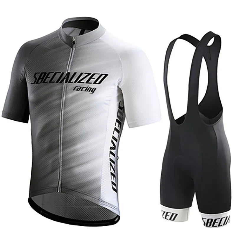 Cycling Jersey and Bib Shorts Set for Men Road Bike and MTB