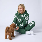 Women's 2-Piece Tracksuit Hoodie and Jogging Pants Set