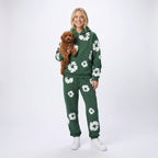 Women's 2-Piece Tracksuit Hoodie and Jogging Pants Set