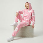 Women's 2-Piece Tracksuit Hoodie and Jogging Pants Set
