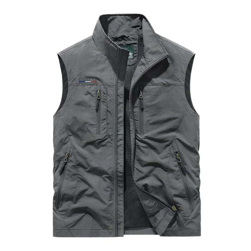 Men's Classic Gilet Casual Vest for Outdoor