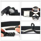 Magnetic Tactical Belt Military Style Adjustable Waist Strap