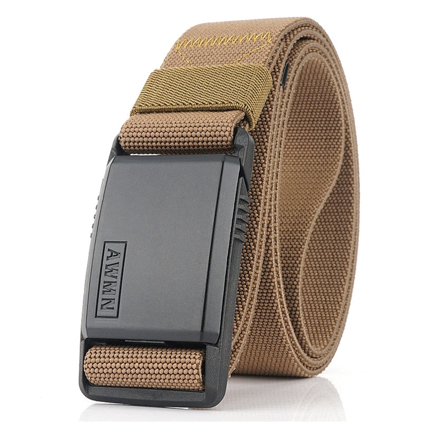 Magnetic Tactical Belt Military Style Adjustable Waist Strap