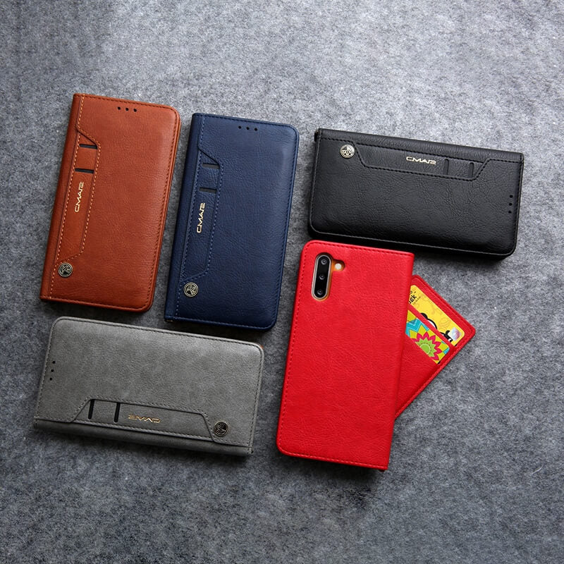 Magnetic Flip Leather Phone Case Protector Cover