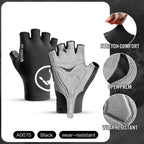 Fingerless Cycling Gloves Breathable Non Slip Grip for Bike Riding