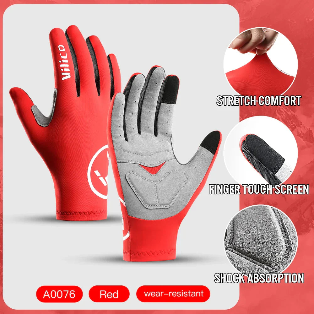 Fingerless Cycling Gloves Breathable Non Slip Grip for Bike Riding