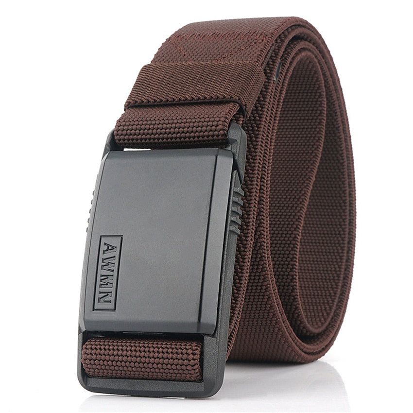 Magnetic Tactical Belt Military Style Adjustable Waist Strap