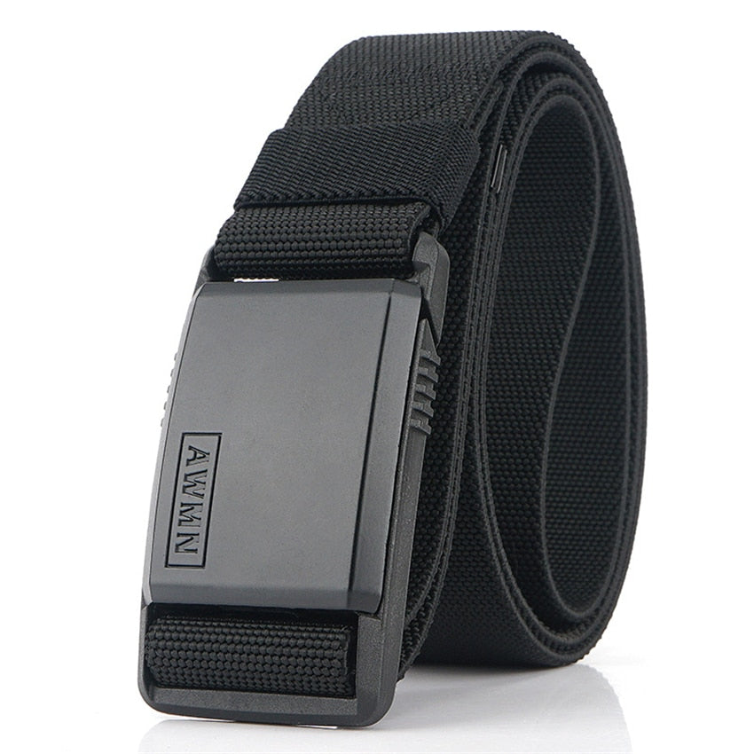 Magnetic Tactical Belt Military Style Adjustable Waist Strap