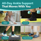 Compression Socks for Feet Circulation Support and Pain Relief
