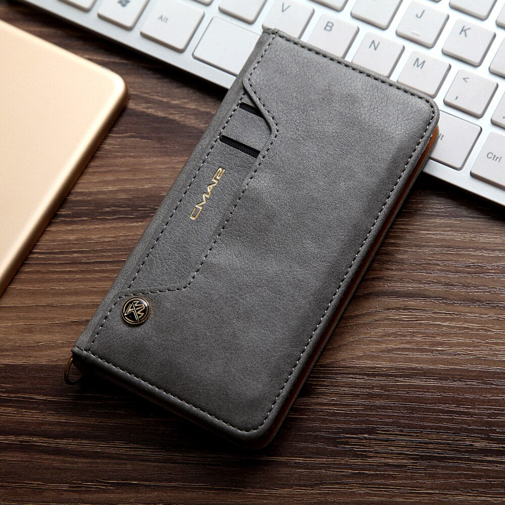 Magnetic Flip Leather Phone Case Protector Cover