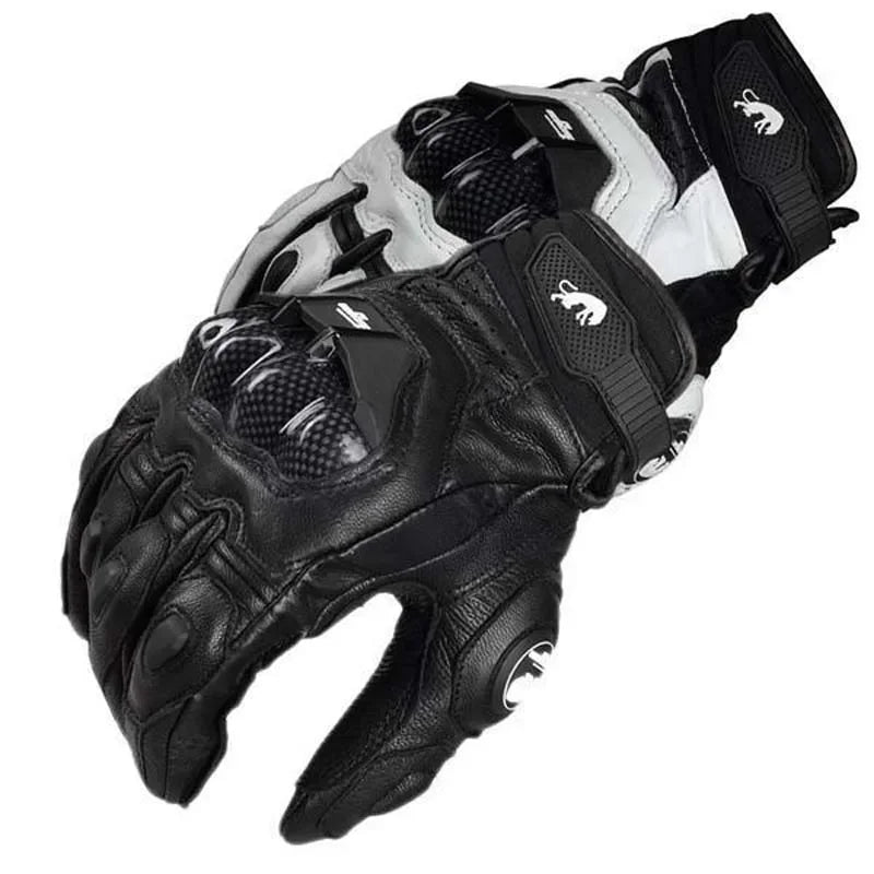 Motorcycle Riding Gloves with Reinforced Knuckle and Non-Slip Grip