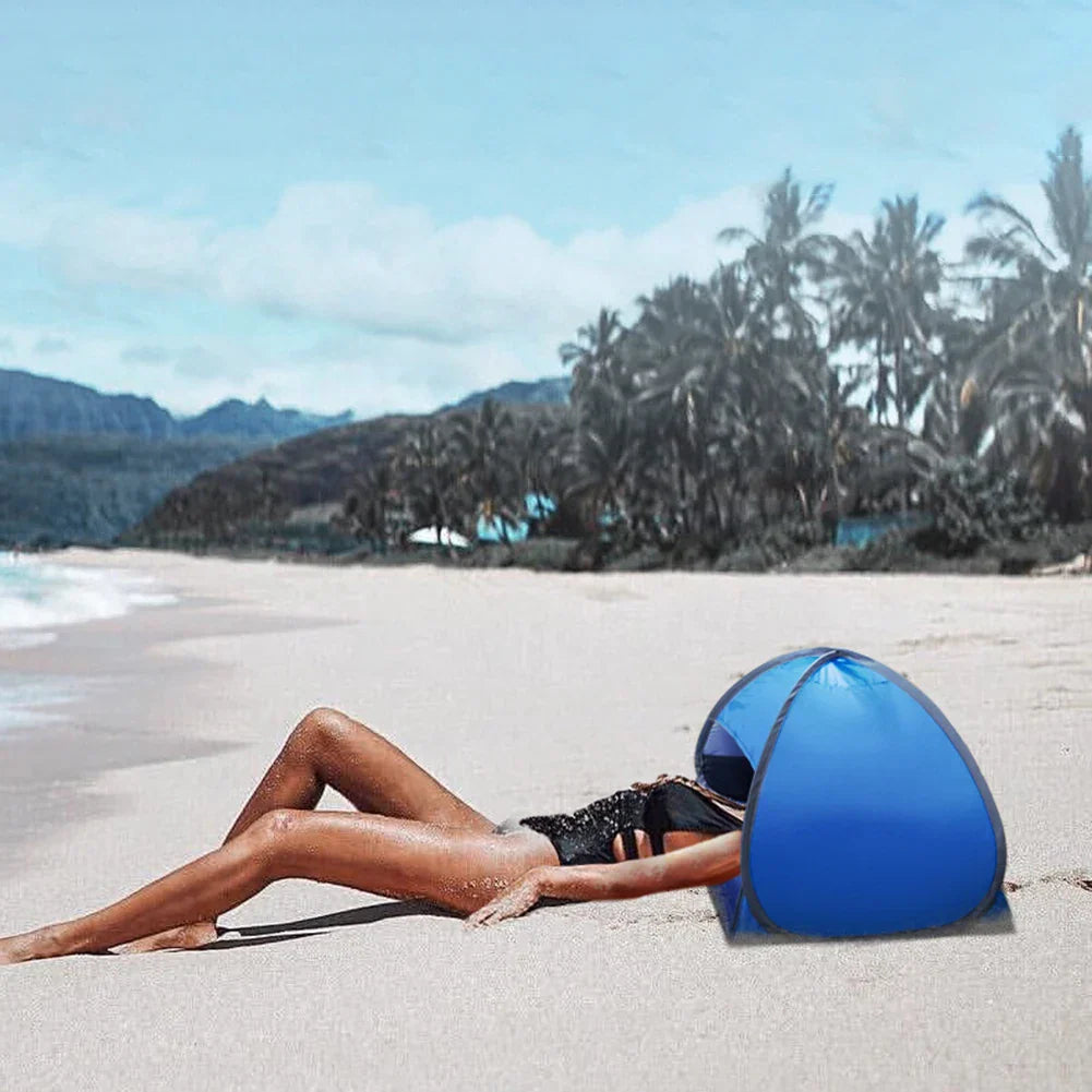 Pop-Up Beach Tent UV Protection Sun Shelter Outdoor Shade Canopy