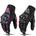 Women Motorcycle Gloves with Knuckle Protection Touchscreen Anti-Slip