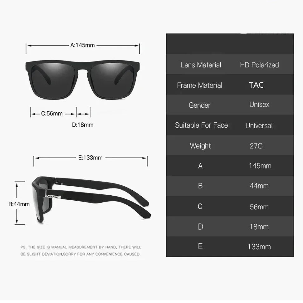 Polarized Sunglasses with UV400 Protection