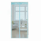 Magnetic Door Screen Curtain with Automatic Closure and Mesh Insect Screen