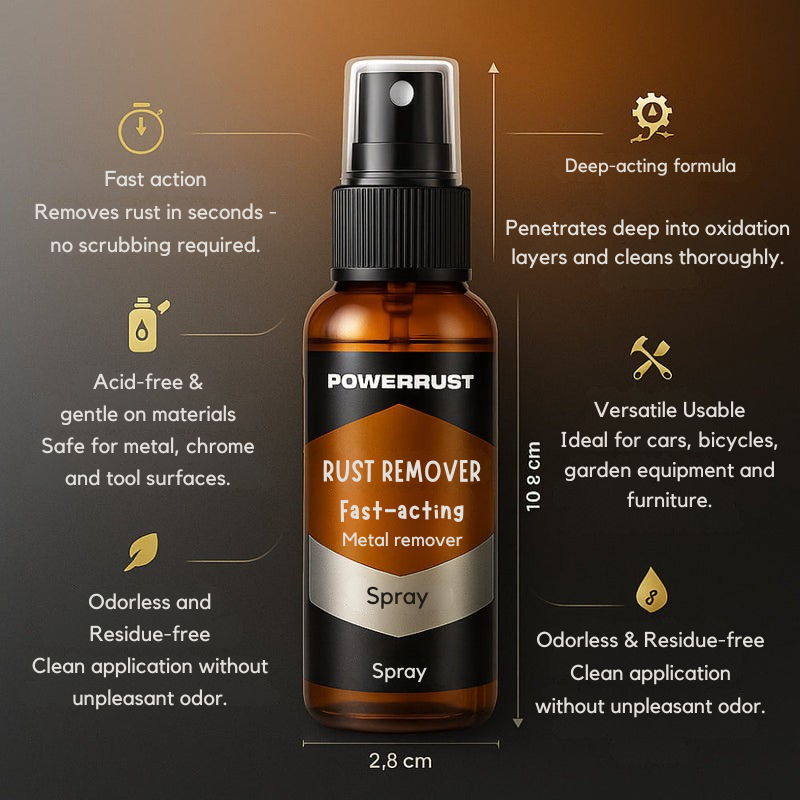 Metal Cleaner Spray Metal Surface Maintenance Spray