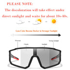 Sport Sunglasses Photochromic UV Protection Lightweight Frame