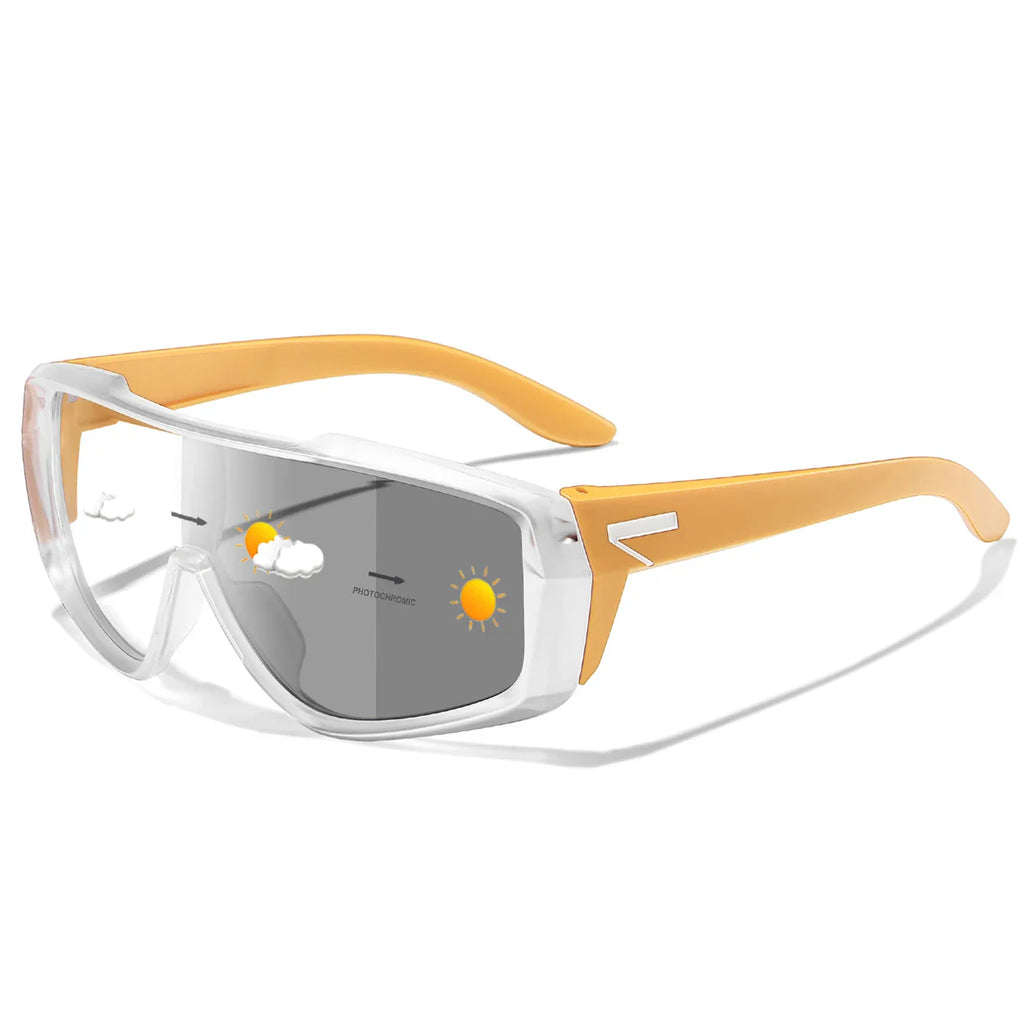 Sport Sunglasses Photochromic UV Protection Lightweight Frame